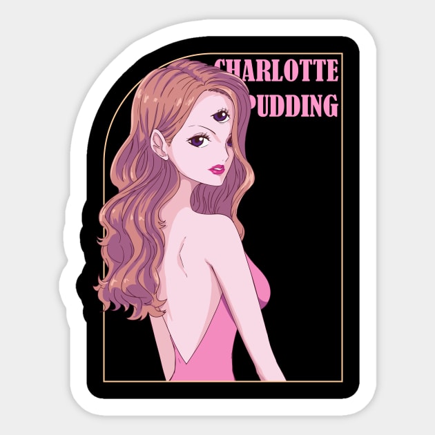 Charlotte Pudding One Piece Sticker by KDungUniversal